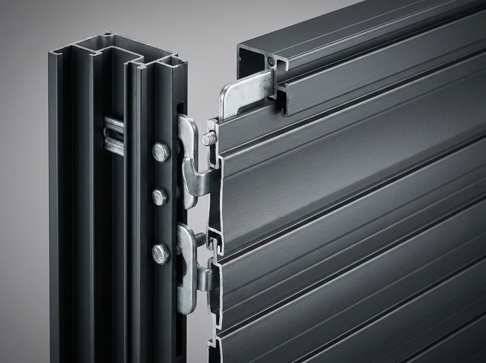 Volet roulant anti-arrachement para-cyclonique aluminium renforcé